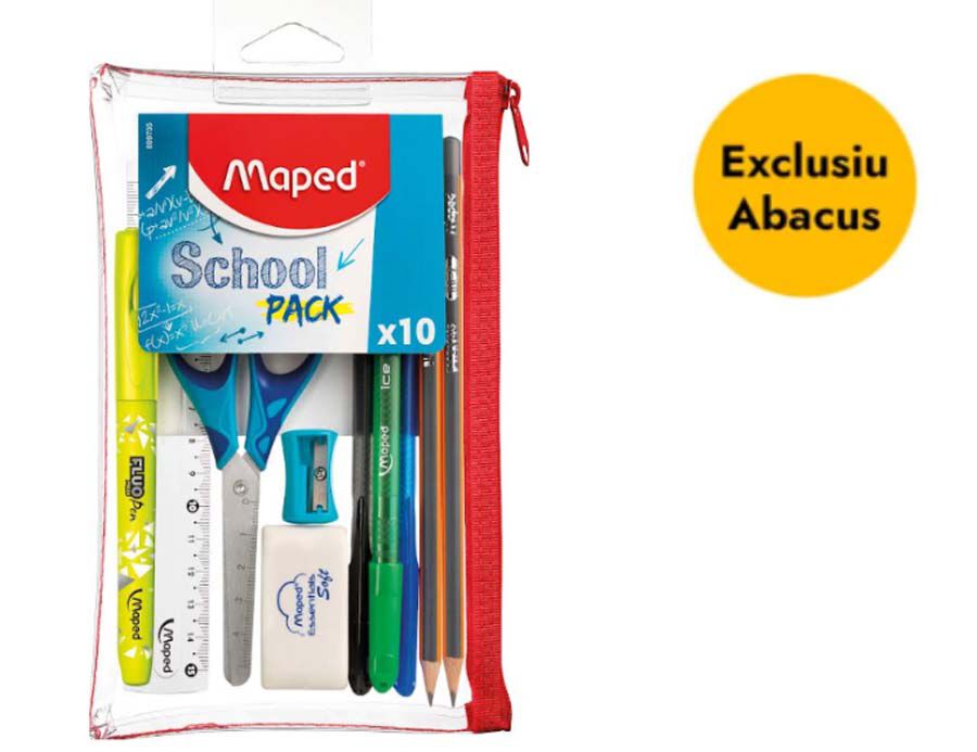 Set Escolar Maped 10 Piezas
