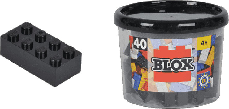 Blox Bote 40 Bloques Negros