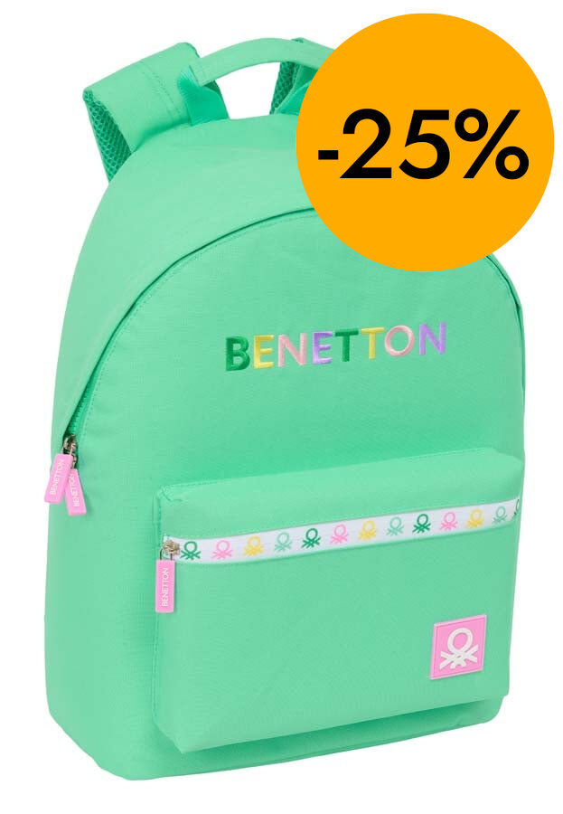 Mochila Benetton verde