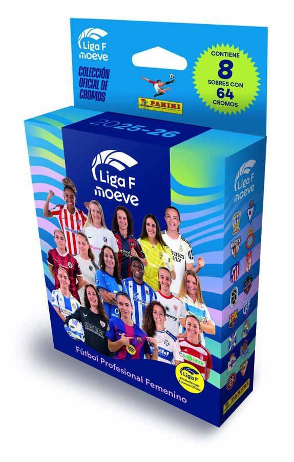 Ecoblister 8 sobres Liga Femenina 2025-2