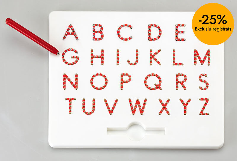 Taulell Magneto alfabet