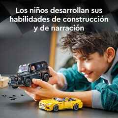 LEGO® Speed Champions Mercedes-AMG G 63 i Mercedes-AMG SL 63 76924