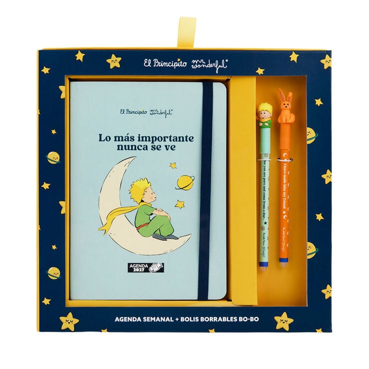 Agenda Mr. Wonderful Semana Vista Castellano El Principito Y Bobos 2027