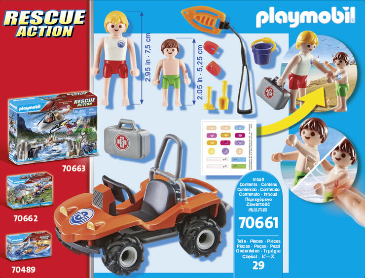 Playmobil Rescue Action Patrulla de playa 70661