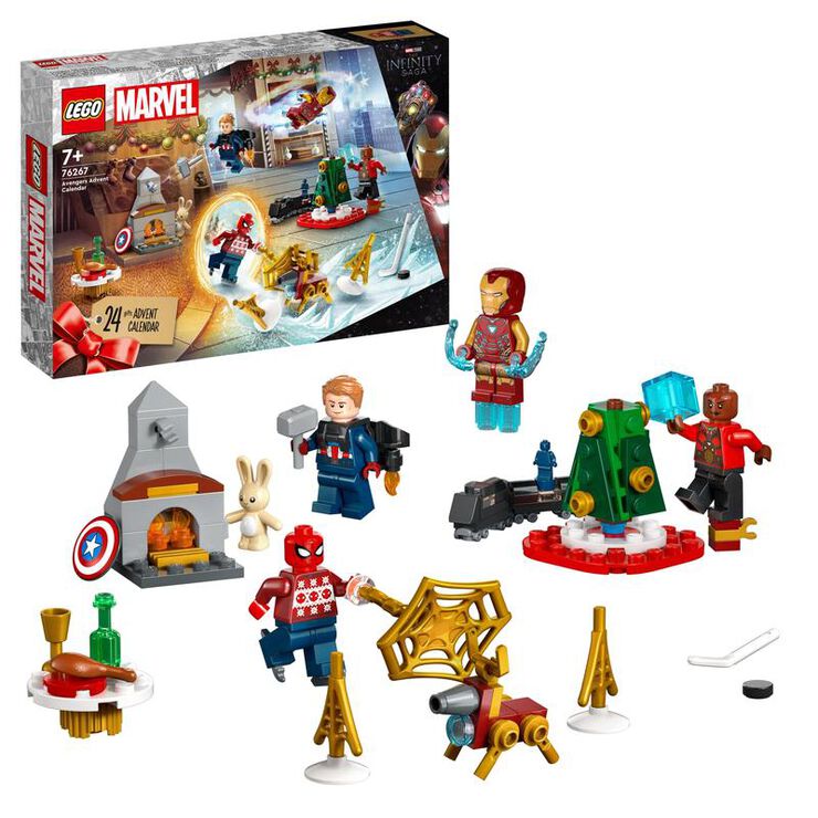 LEGO® Marvel Calendario de Adviento de Los Vengadores 2023 76267