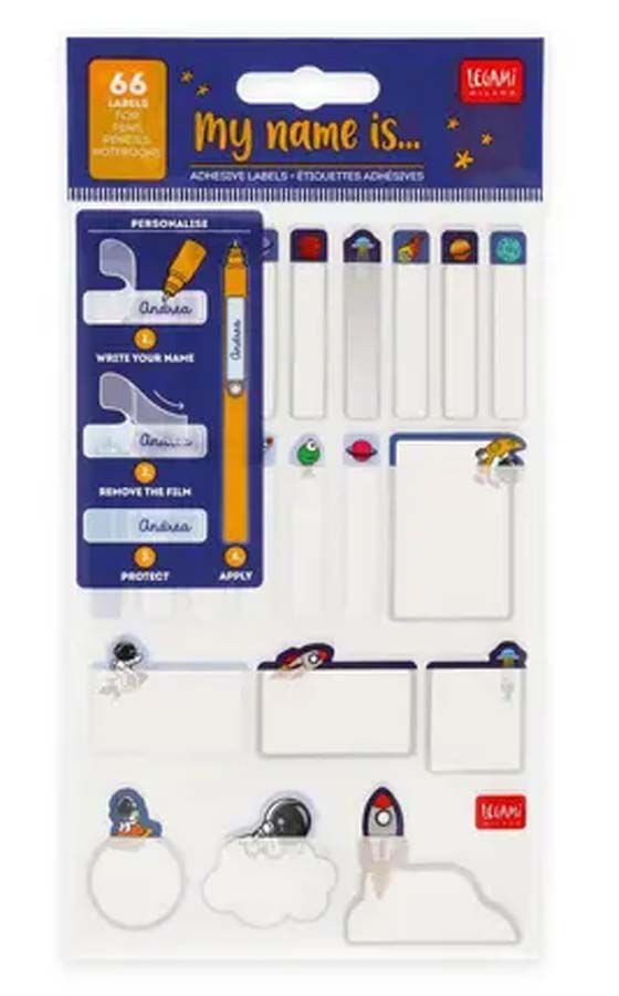 Etiquetas Adhesivas Legami Space