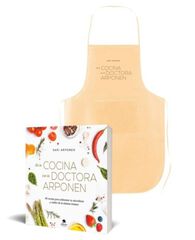 En la cocina con la doctora Arponen + delantal