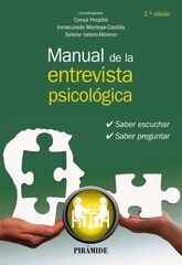 Manual de la entrevista psicológica Manual de la entrevista psicológica