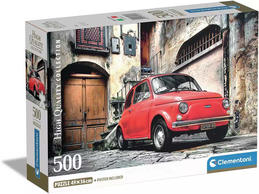Puzle de 500 peces Fiat 500