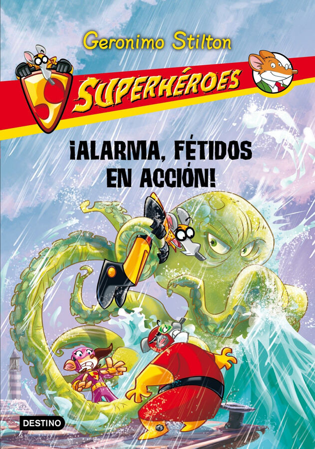 Superh&eacute;roes 8. &iexcl;Alarma, F&eacute;tidos en acci&oacute;n!
