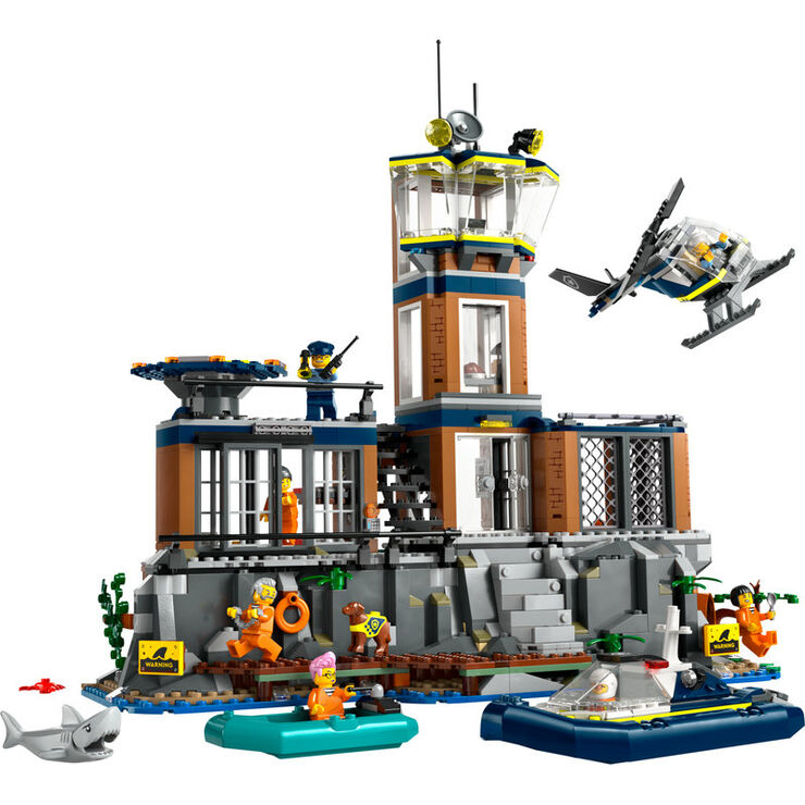LEGO® City Illa Presó de la Policia 60419