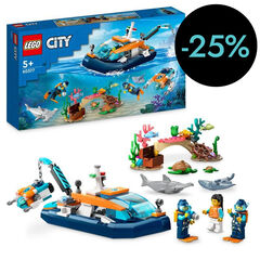LEGO® City Barco de Buceo Explorador 60377
