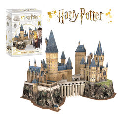 Puzle 3D Castell de Hogwarts 197 peces