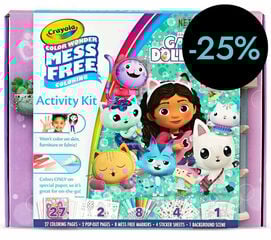 Mess Free Pinta sin manchas Gabby's Dollhouse