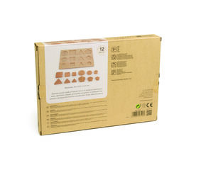 Geo Sensory Shapes Encaix Fusta
