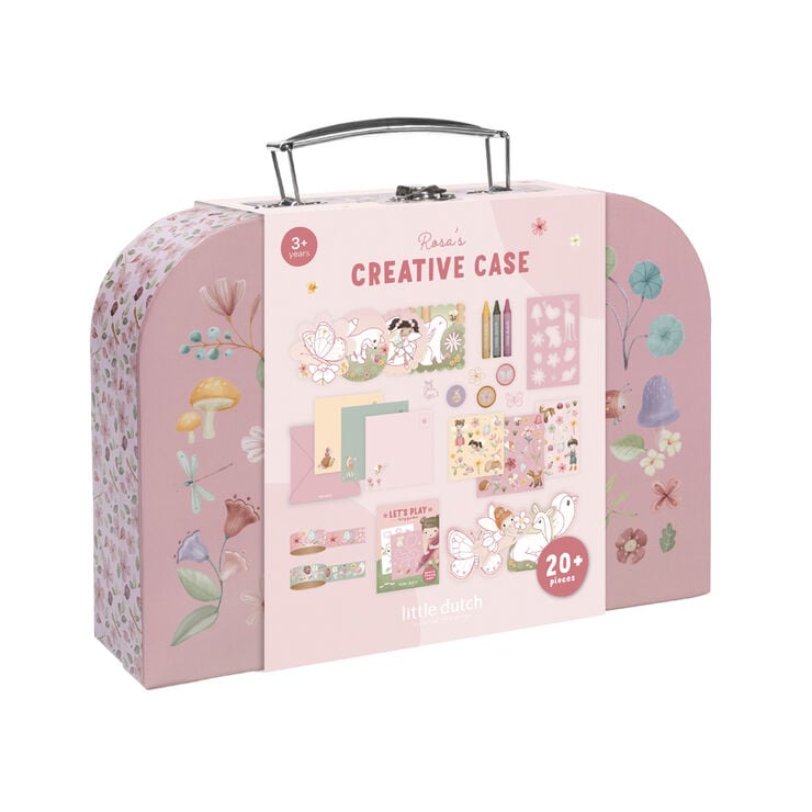 Maleta Creativa Rosa Fairy Garden