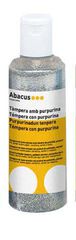 Témpera Abacus amb purpurina 250ml plata