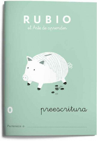 ESCRITURA 00 INFANTIL Rubio 9788485109135