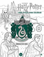 Harry Potter Slytherin libro oficial para colorear
