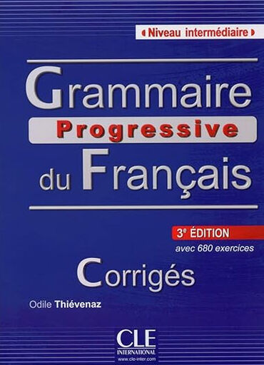 CLE Grammaire Progressive INT 3E/Cor