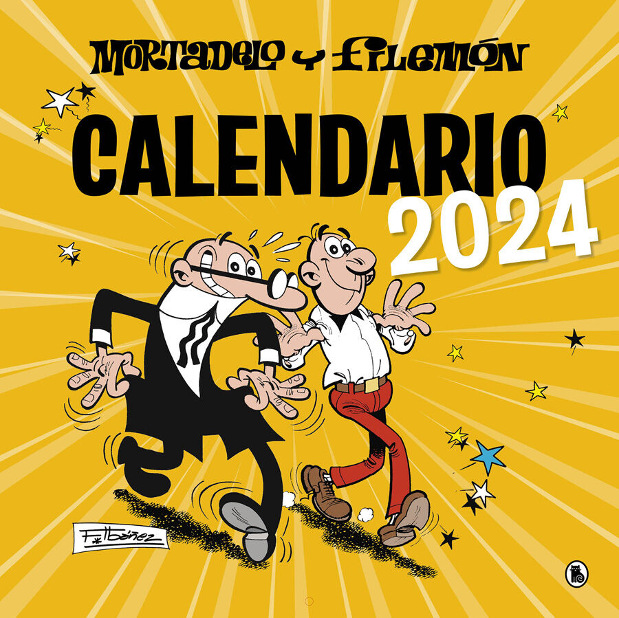 Calendario Mortadelo y Filem&oacute;n 2024