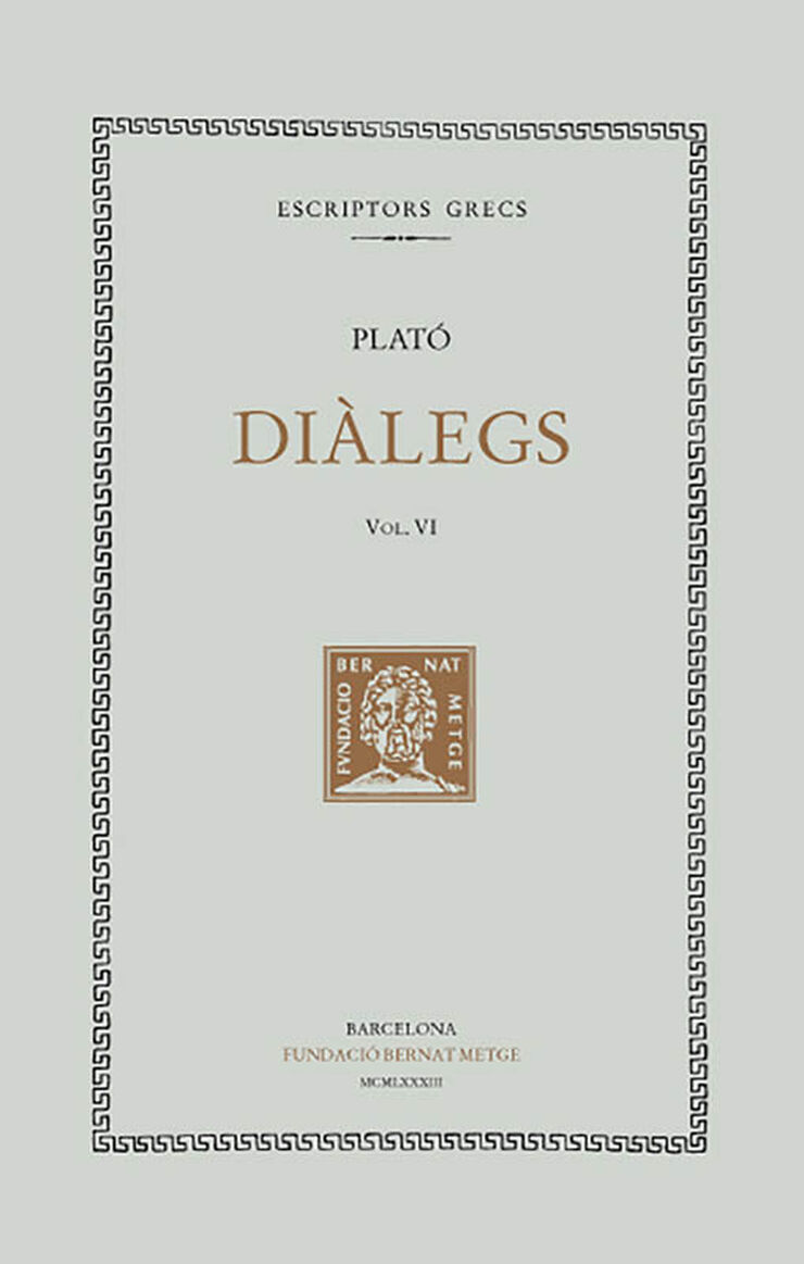 Diàlegs, vol. VI: El convit