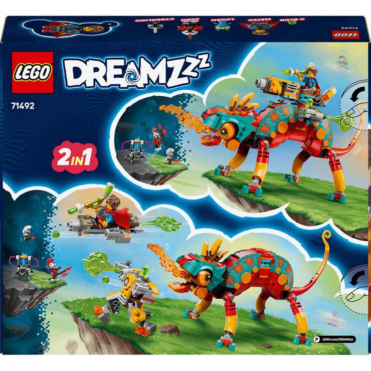 LEGO® DREAMZzz Camaleón Llameante de Mateo 71492