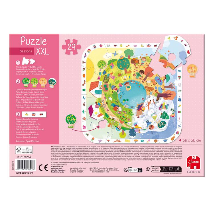 Las Estaciones Puzzle XXL