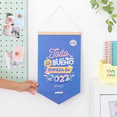 Calendari de paret Mr.Wonderful 2022 castellà Todo lo bueno empieza en 2022