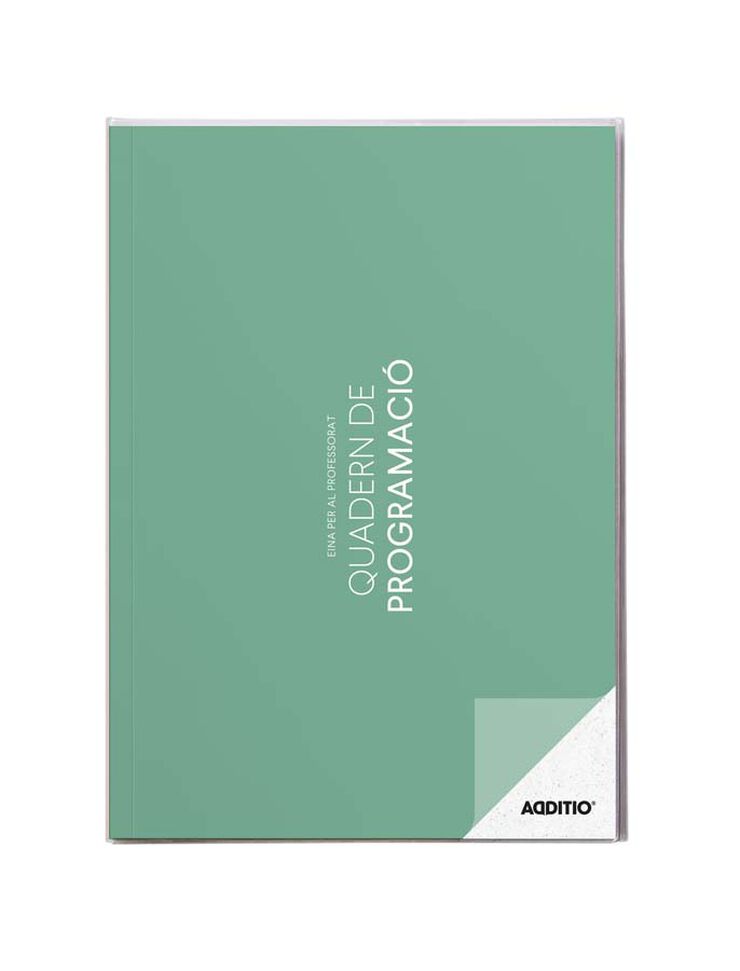 Cuaderno de Programación A4 Additio catalán
