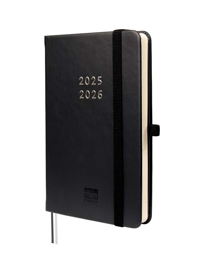Agenda Finocam 18 meses M3 sem/vista mult 2025-26 negro