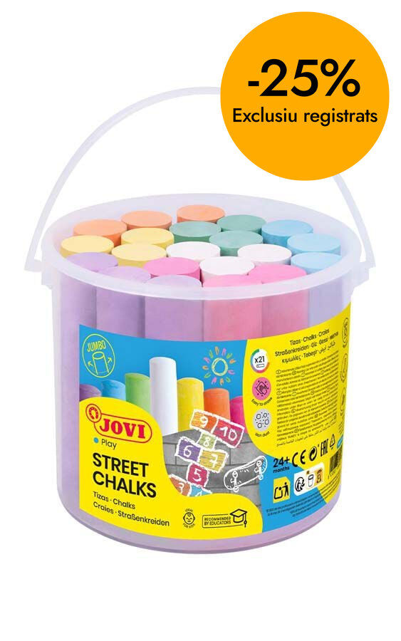 Tizas de colores Jovi Street Classcolor 20u