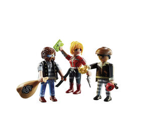 Playmobil City Action Set Figuras Ladrones 70670