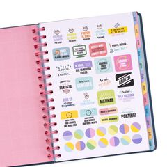 Agenda escolar Mr. Wonderful Wonder setm/vista cat 2025-26 Grans plans, il·lusions i bones vibracions