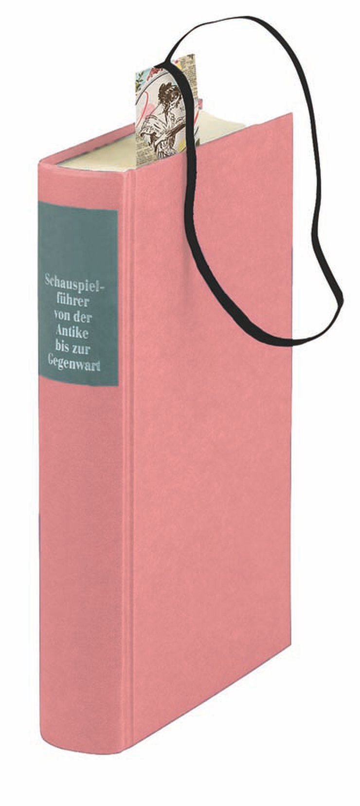 Marcap&aacute;ginas con cinta el&aacute;stica Jane Austen Vintage