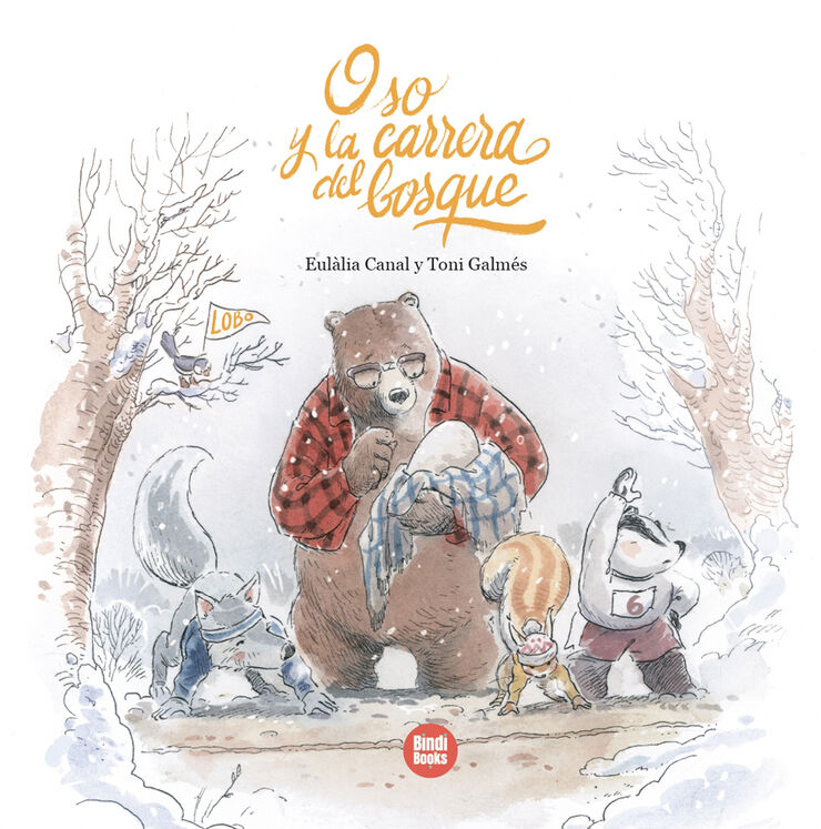 Oso y la carrera del bosque