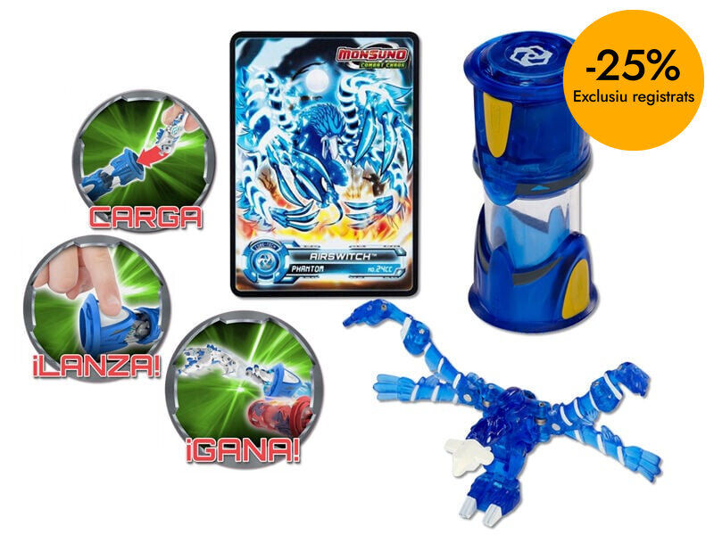 Monsuno Figura + Carta Serie A
