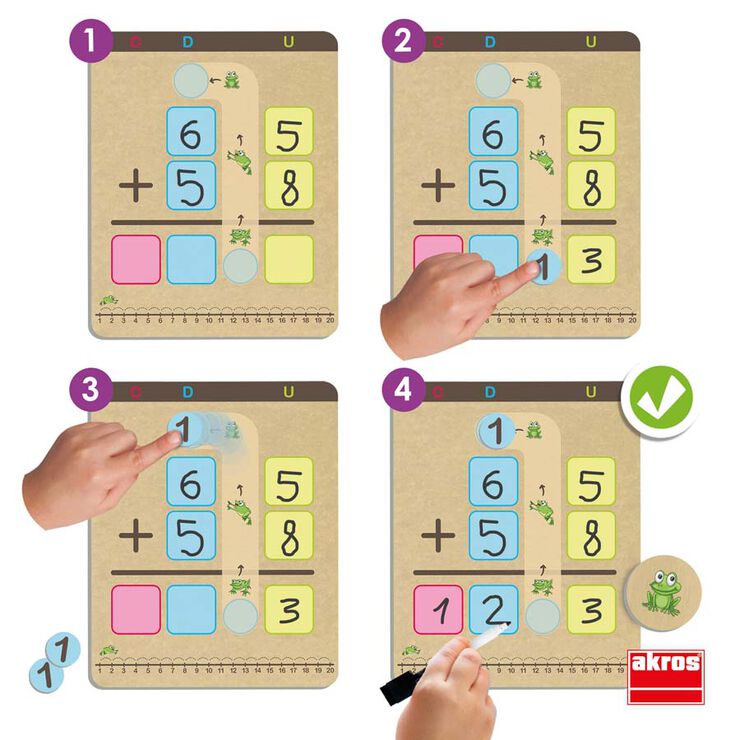 Aprende a sumar y restar llevando