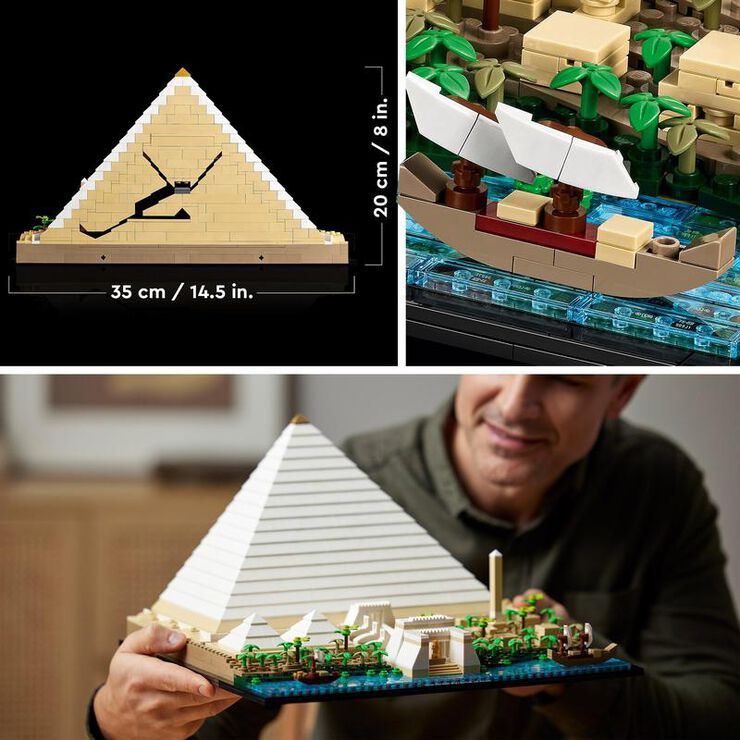 LEGO® Architecture Gran Pirámide de Guiza 21058