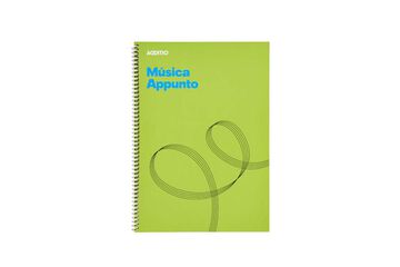 Llibreta de música Additio Appunto 12 pentagrames A4