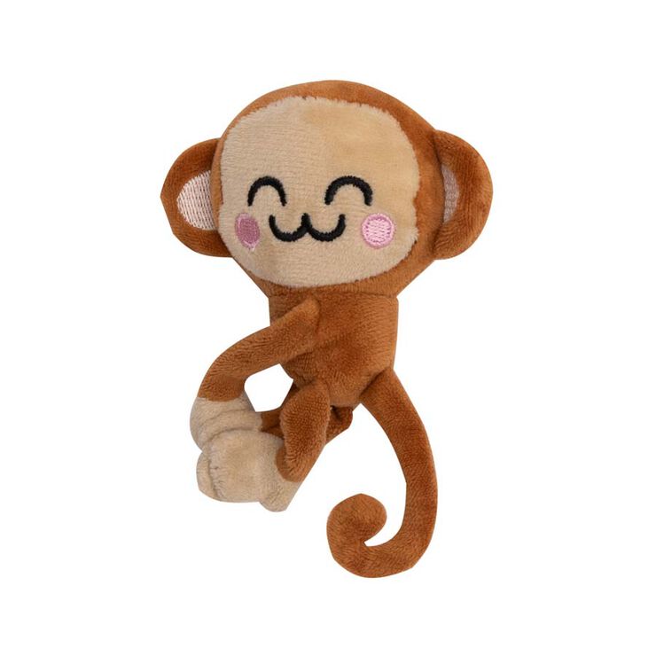 Libreta con Peluche Mono cierre magnético