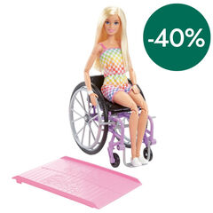 Barbie Fashion con silla de ruedas