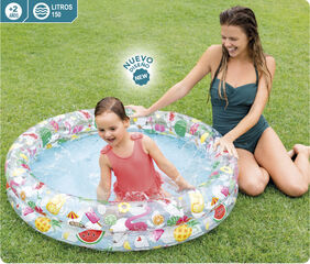 Piscina Intex  Decorada