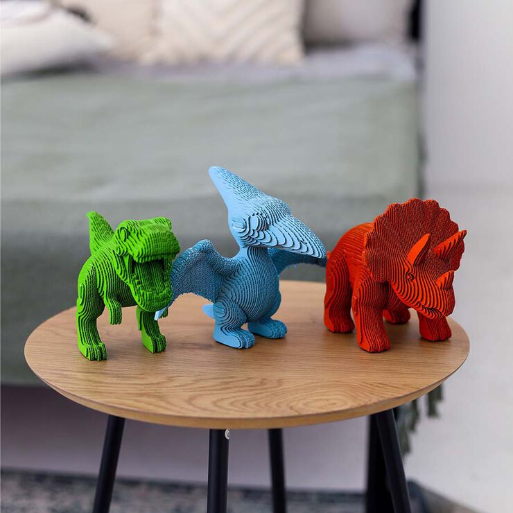 Puzzle 3D Cartonic Dinos Trio