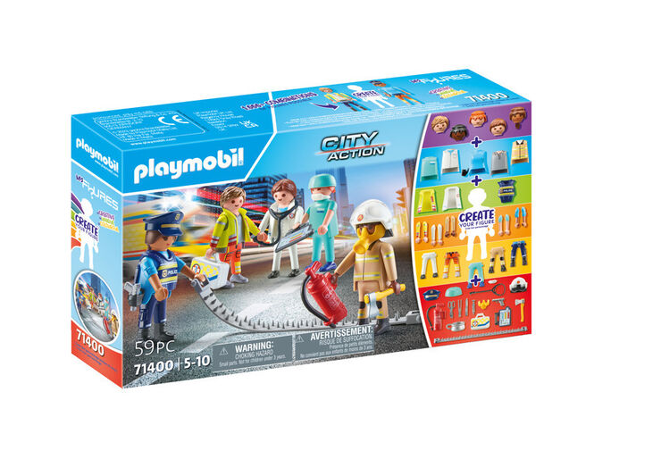 Playmobil My Figures Equipo de Rescate71400