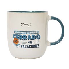 Taza Mr.Wonderful Departamento de marrones
