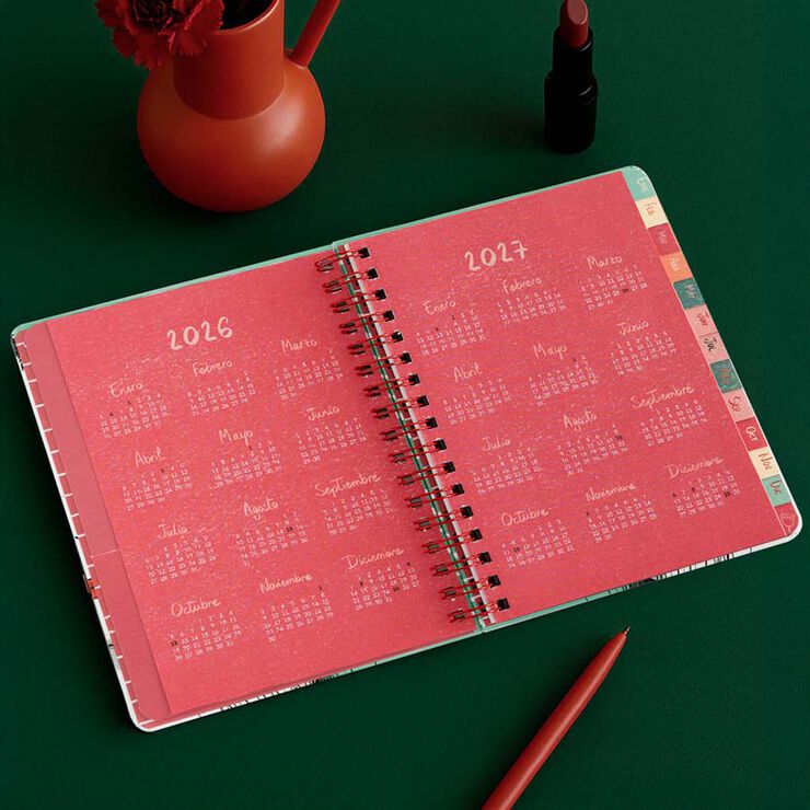 Agenda Lola Vendetta castellano sem/vista 2026