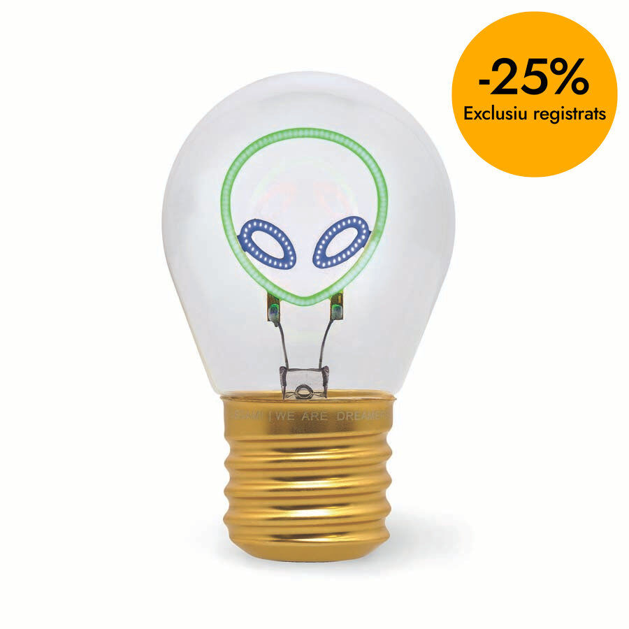 L&agrave;mpada Fiction Legami Alien