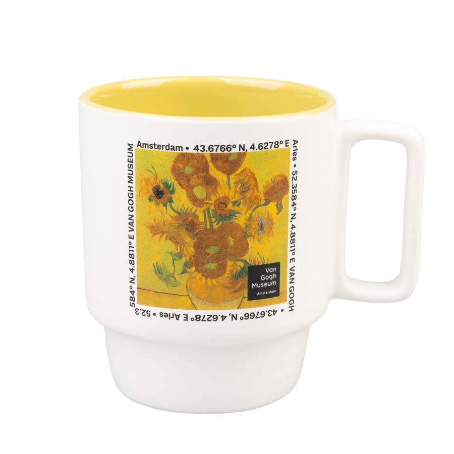 Taza 350ml Erik Los Girasoles Van Gogh