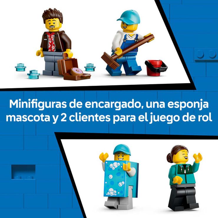LEGO&reg; City Lavado de Coches Drive-Through 60497